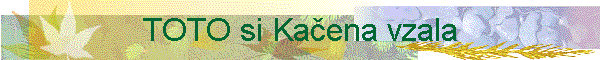 TOTO si Ka�ena vzala