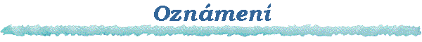 Ozn�men�
