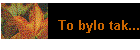 To bylo tak...